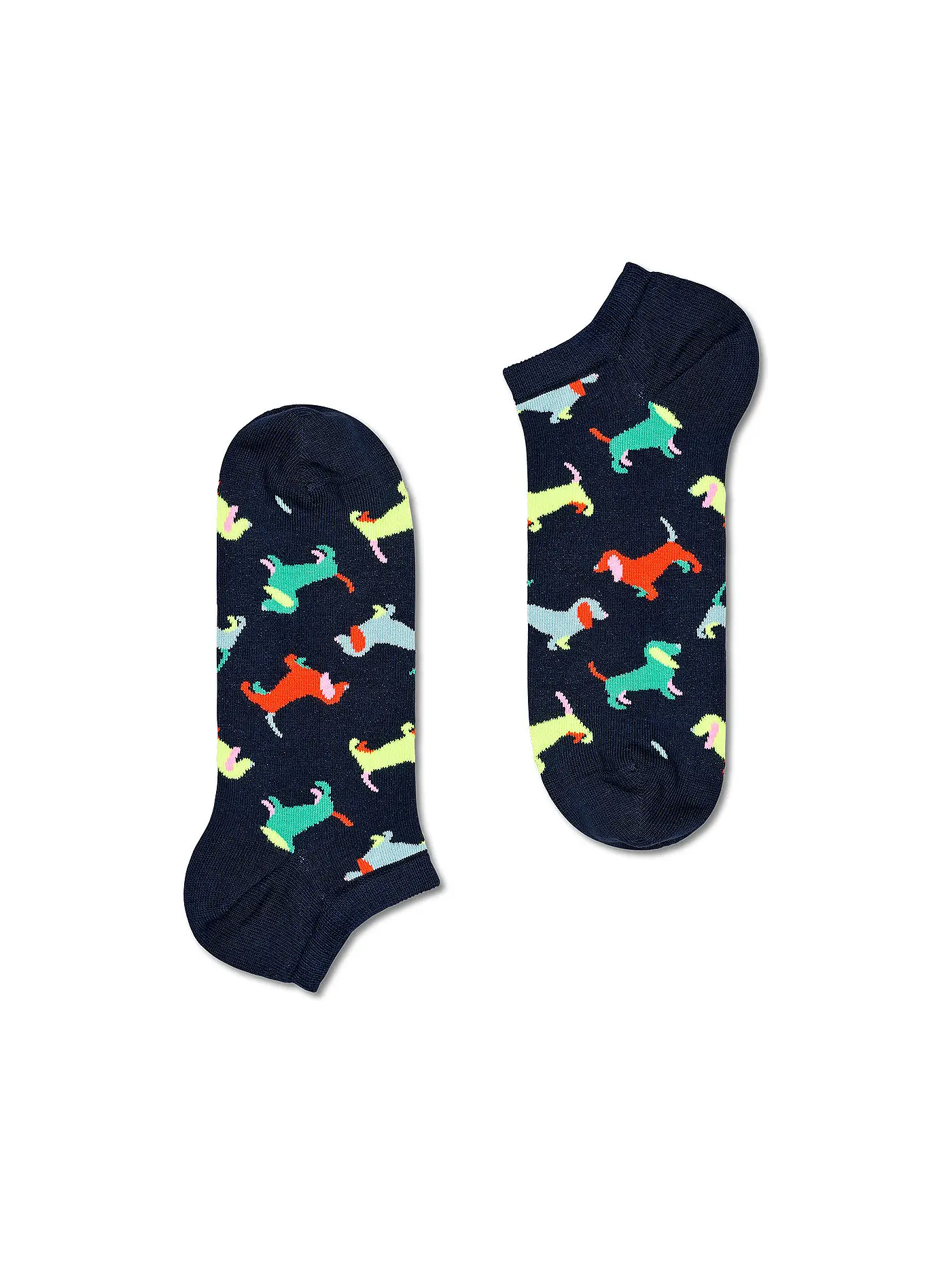 HAPPY SOCKS | Herren Sneaker Socken 41-46 PUPPY LOVE navy | 